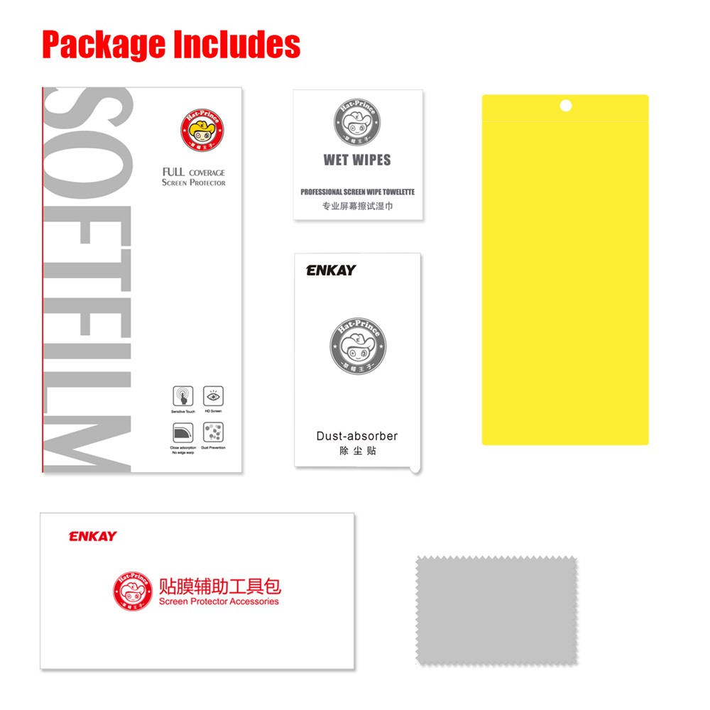 Film De Protection D'écran De Couverture Complète Pour HAT PRINCE Film De Samsung Pour Galaxy Note 10 Plus-7