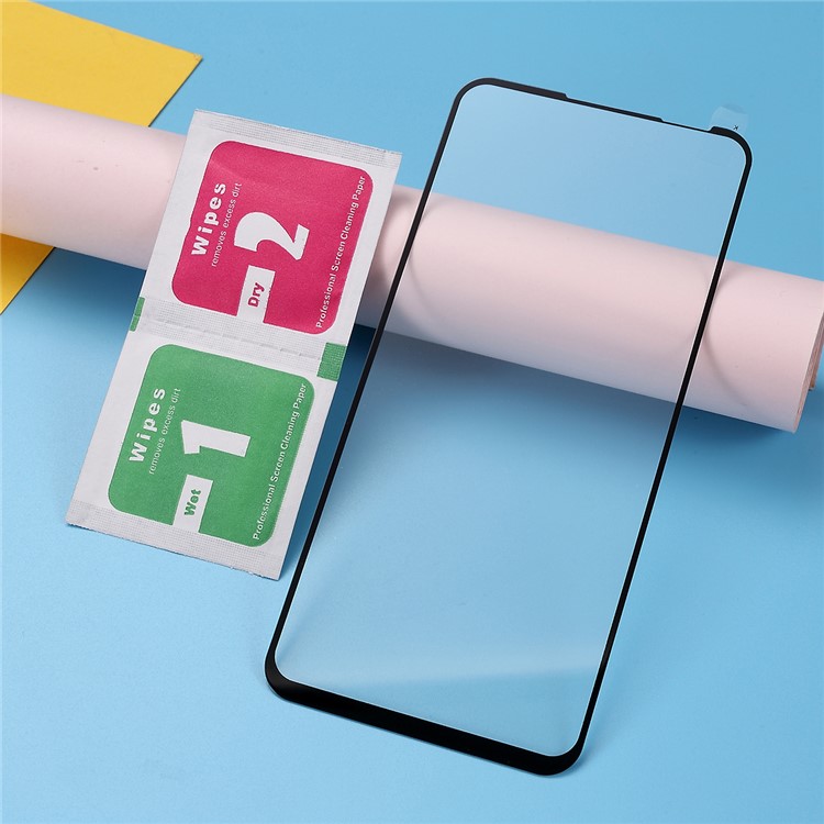 Protezione Schermo Intero In Vetro Temperato 9D Per Huawei Nova 5i Pro / Mate 30 Lite - Nero-5