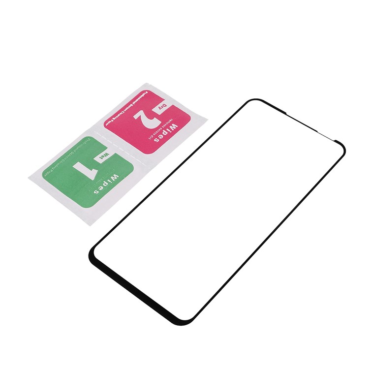 Protezione Schermo Intero In Vetro Temperato 9D Per Huawei Nova 5i Pro / Mate 30 Lite - Nero-9