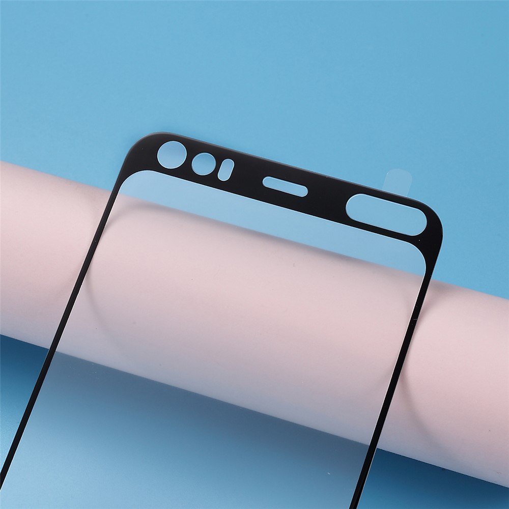 Ultra Clear Curved Full Cover Tempered Glass Protective Screen Film for Google Pixel 4 - Black-2