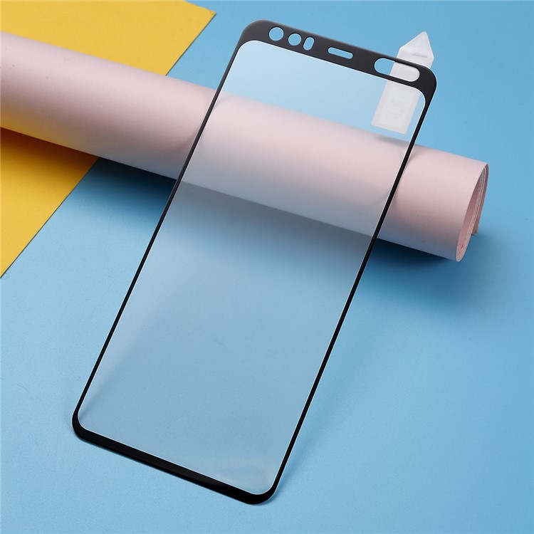 RURIHAI 0.26mm 2.5D In Voller Größe Siebdruck Gehärtetem Glas Bildschirm Film Für Google Pixel 4 XL-5
