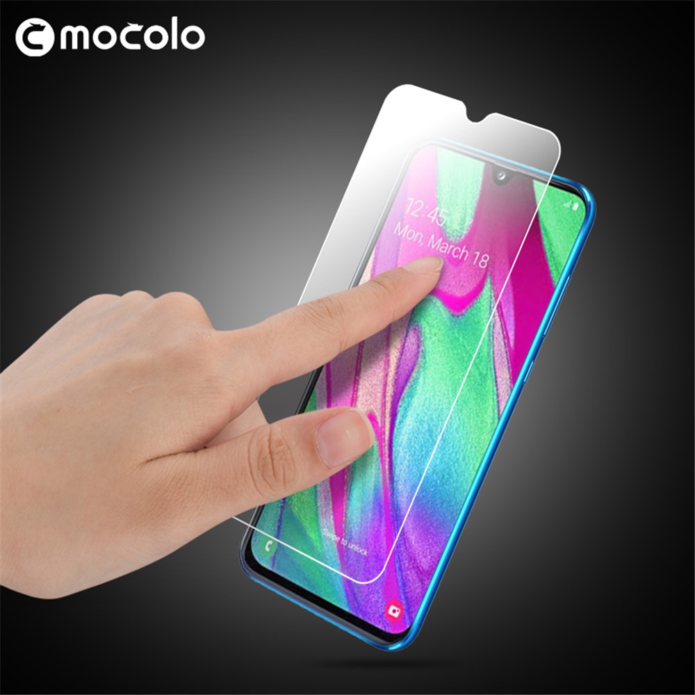 MOCOLO Full Size Tempered Glass Screen Protector for Samsung Galaxy A40-2