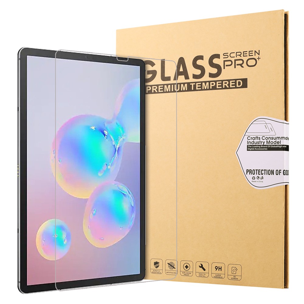 0.25mm 9H Full Size Tempered Glass Screen Protective Cover (Arc Edge) for Samsung Galaxy Tab S6-1