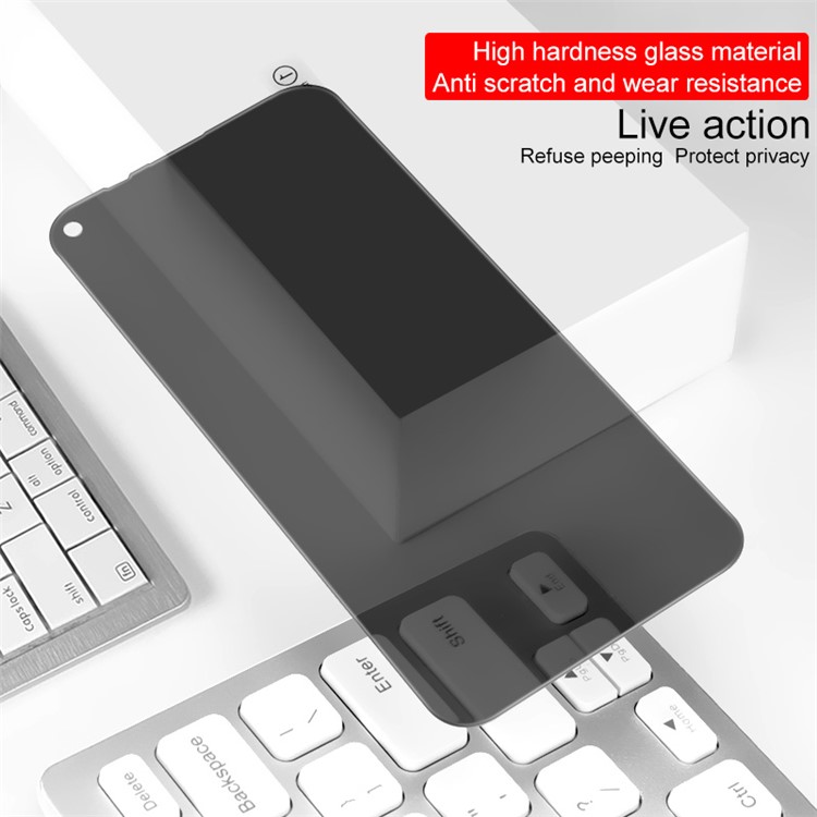 Pellicola Proteggi Schermo In Vetro Temperato 9H IMAK Anti-peep Per Huawei Mate 30 Lite / Nova 5i Pro-4