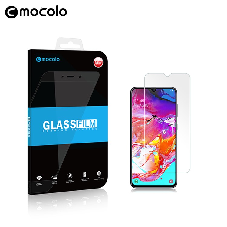 MOCOLO Explosion-proof Tempered Glass Screen Protector for Samsung Galaxy A70 - Transparent-5