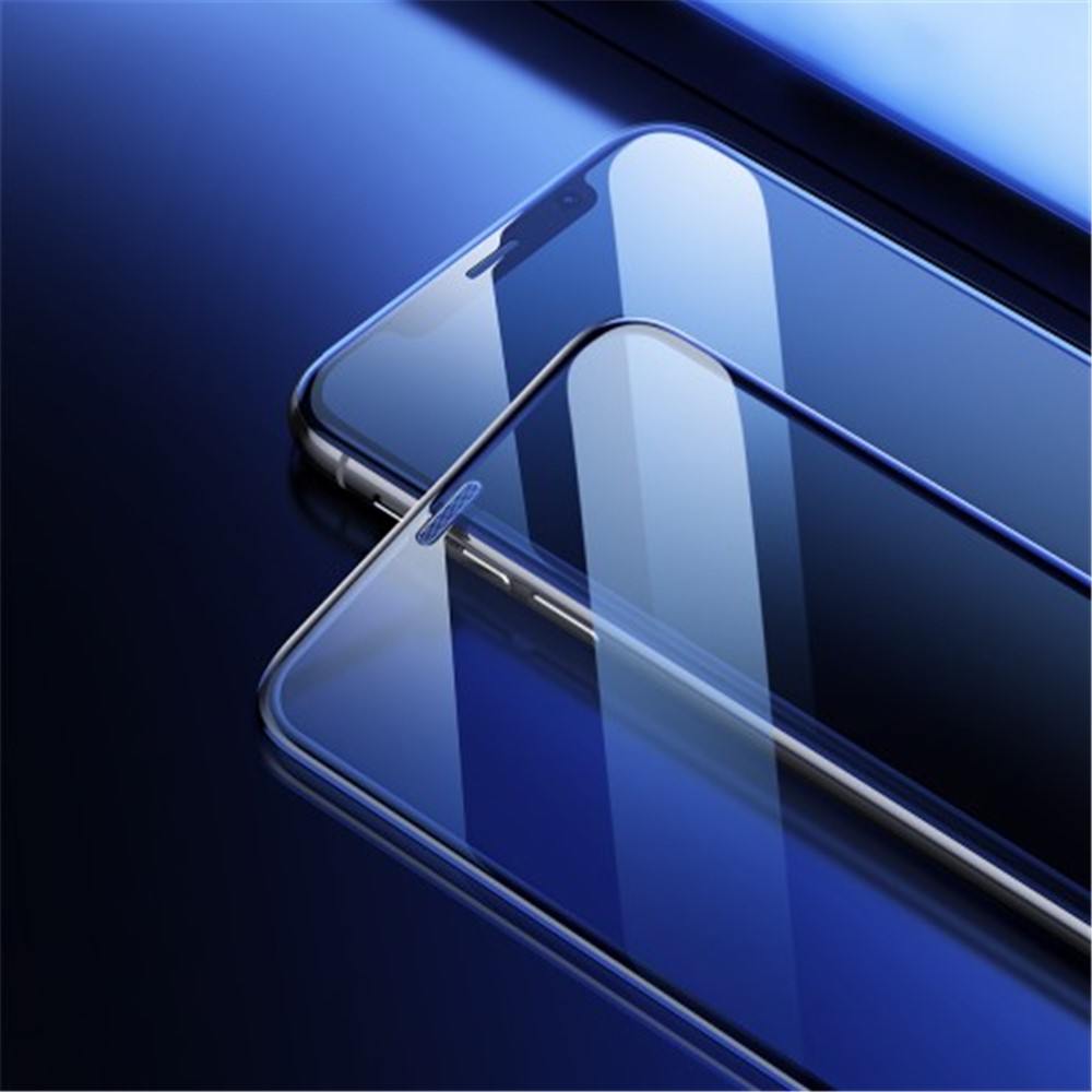 BASEUS for iPhone (2019) 5.8-inch 2 PCS 0.3mm Ultra Thin Anti-dirt Curved Tempered Glass Film+Installation Tool-3