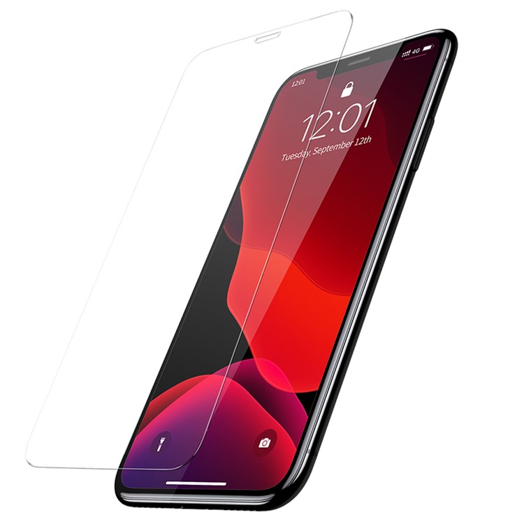 BASEUS for Apple iPhone (2019) 5.8-inch Tempered Glass Screen Film Protector 2Pcs/Set 0.3mm-1