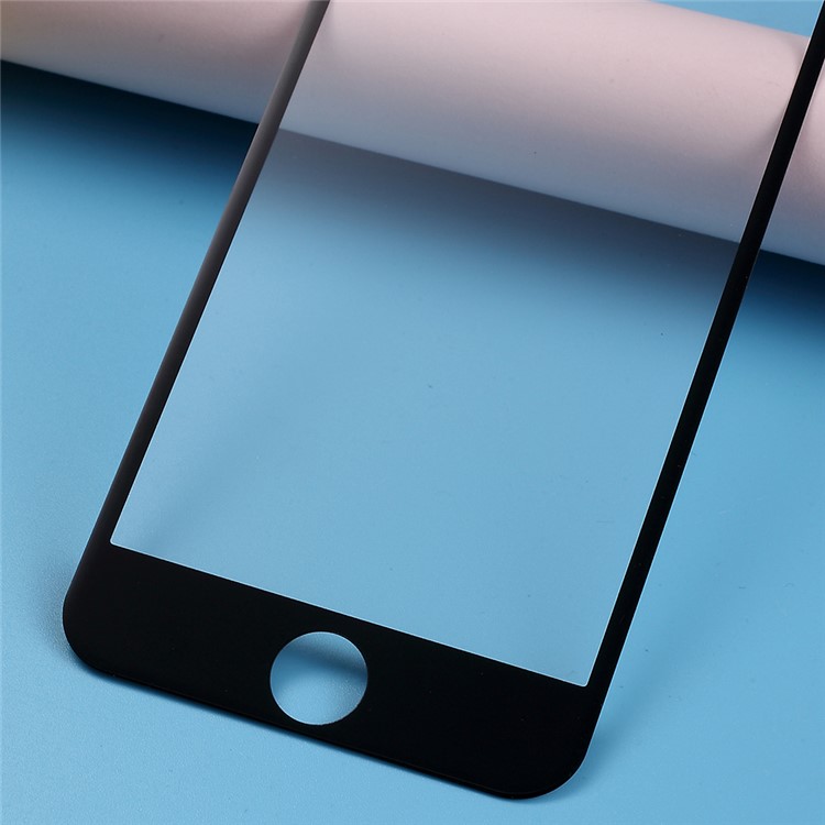 9H Silk Printing Full Coverage Tempered Glass Phone Screen Protector for iPhone 8/7 4.7 inch - Black-5