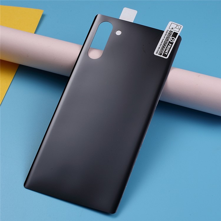 Soft PET Back Film (Black) + Screen Protector Film for Samsung Galaxy Note 10/Note 10 5G-6