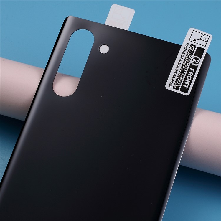 Soft PET Back Film (Black) + Screen Protector Film for Samsung Galaxy Note 10/Note 10 5G-7