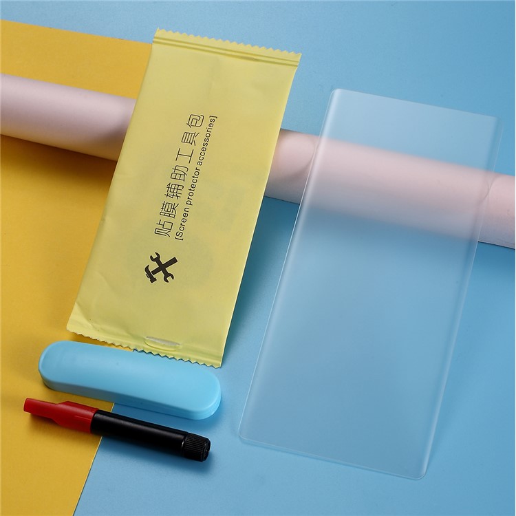 Matte UV Liquid Tempered Glass Phone Screen Guard+UV Lamp for Samsung Galaxy Note 10 Plus 5G/10 Plus-7