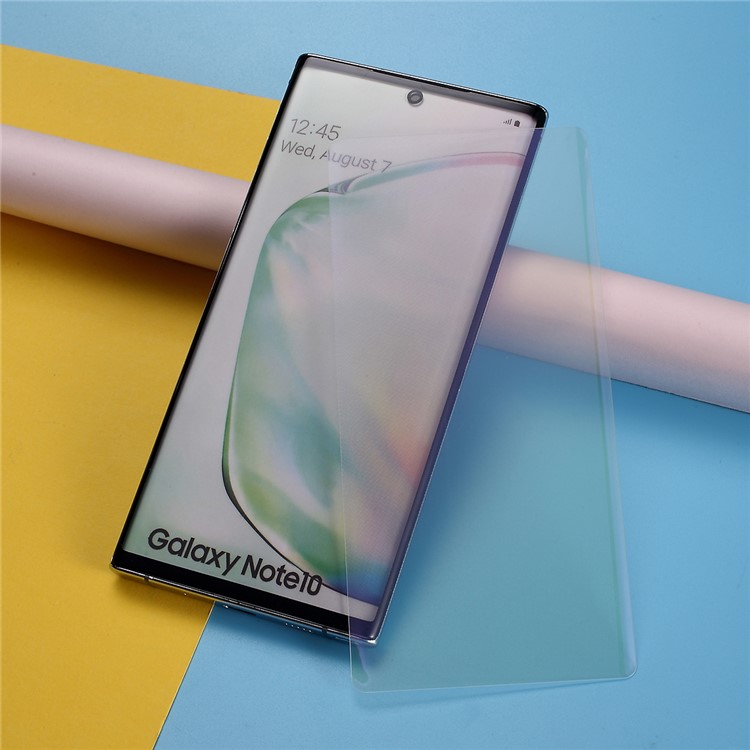 UV Liquid Tempered Glass Screen Protector+UV Lamp for Samsung Galaxy Note 10 Plus/10 Plus 5G-6
