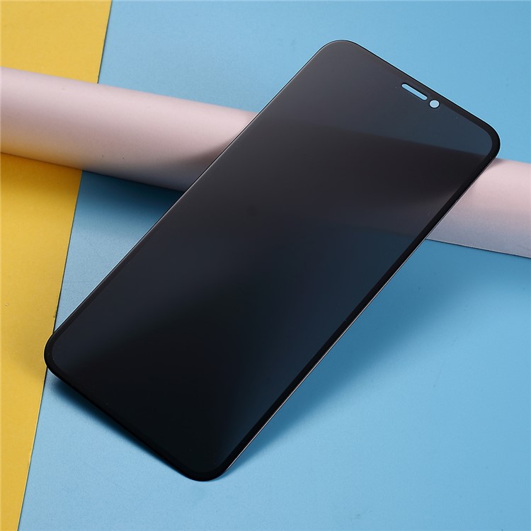 RURIHAI 4D Curved Full Coverage Anti-peep Tempered Glass Screen Protector for iPhone 11 Pro 5.8 inch-6