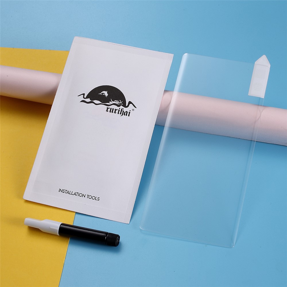Protector De Pantalla Completa De Cristal Templado Líquido RURIHAI 3D UV Para Samsung Galaxy Note 10 Plus 5g / Note 10 Plus-1