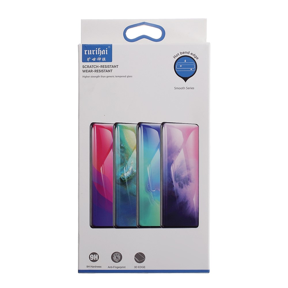 Protector De Pantalla Completa De Cristal Templado Líquido RURIHAI 3D UV Para Samsung Galaxy Note 10 Plus 5g / Note 10 Plus-7