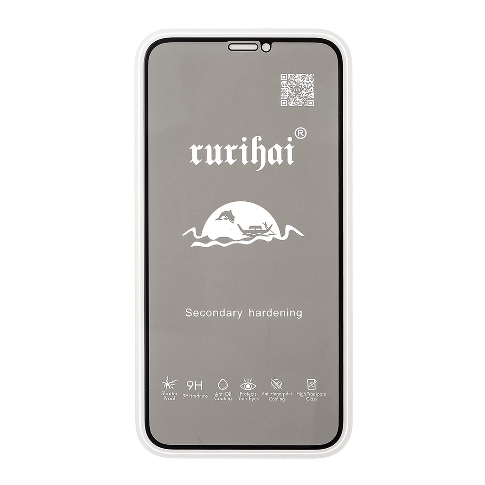 RURIHAI 0.26mm 180 Degrés Anti-peep Garde En Verre Trempé Plein Écran Pour Iphone 11 Pro 5.8 Pouces-2