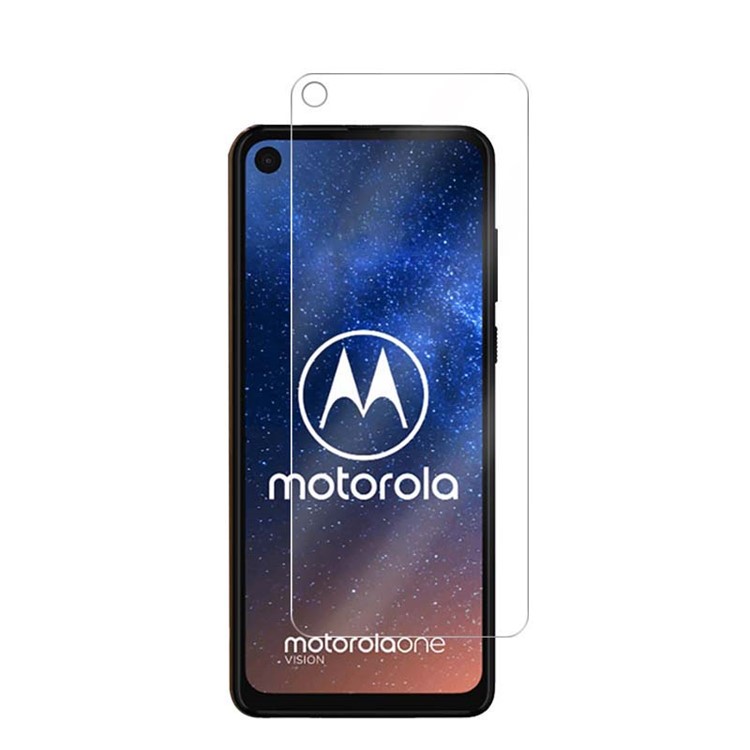 0.3mm Arc Edge Tempered Glass Screen Protector for Motorola One Action-1