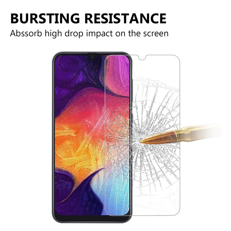 Arc Edge 0.25mm Anti-Fingerprint Tempered Glass Screen Protector for Samsung Galaxy A10s-5