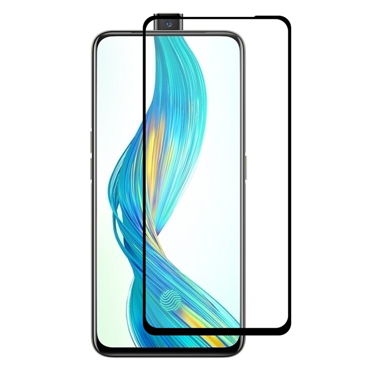 HAT PRINCE Для OPPO Realme X Полного Клея Полного Размера 0.26mm 9НА 2.5D Дуги Кромки Закаленного Стекла Протектора Экрана-1
