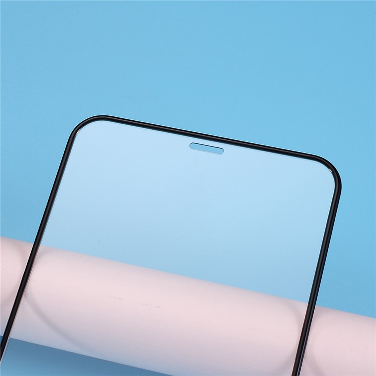 RURIHAI 4D Silicone Edge Tempered Glass Screen Protector for Apple iPhone 11 Pro 5.8 inch/X/XS - Black-2
