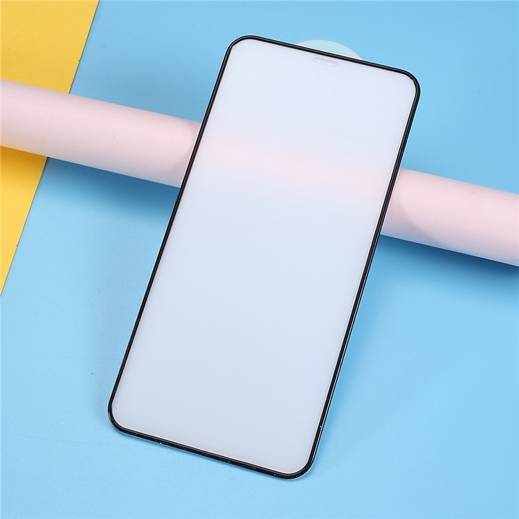 RURIHAI 4D Silicone Edge Tempered Glass Screen Protector for Apple iPhone 11 Pro 5.8 inch/X/XS - Black-6