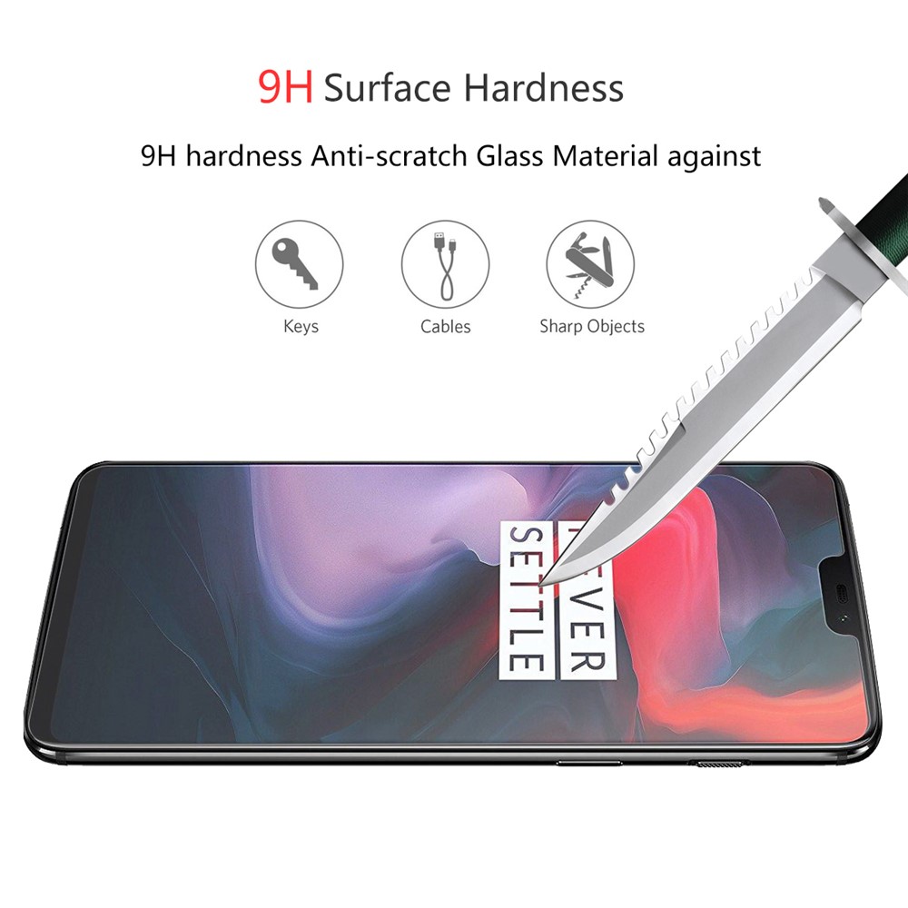 HAT PRINCE 0.26mm 9H 2.5D Arc Edge Tempered Glass Screen Film for iPhone 11 Pro / XS / X-7