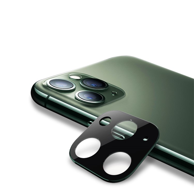 Metal + Tempered Glass Camera Lens Ring Protector for iPhone 11 Pro 5.8 inch/iPhone 11 Pro Max 6.5 inch - Green-2