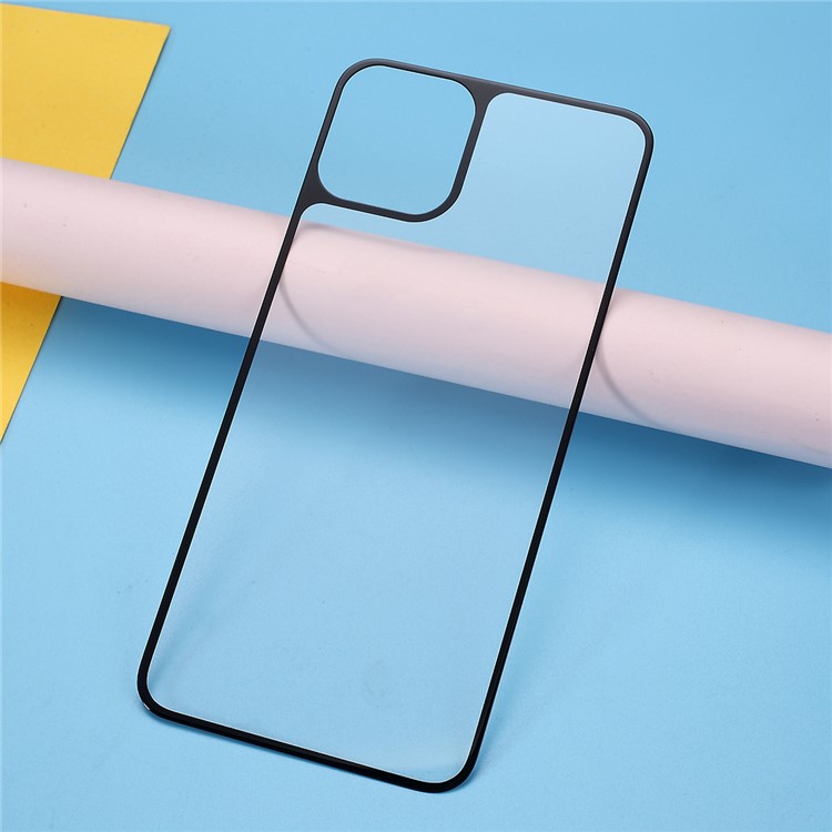 Silk Print Tempered Glass Back Film for Apple iPhone 11 Pro Max 6.5 inch/XS Max-1