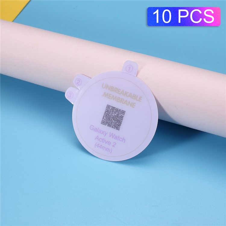 10Pcs/Set PP Full Screen Protector Film for Samsung Galaxy Watch Active2 44mm-1