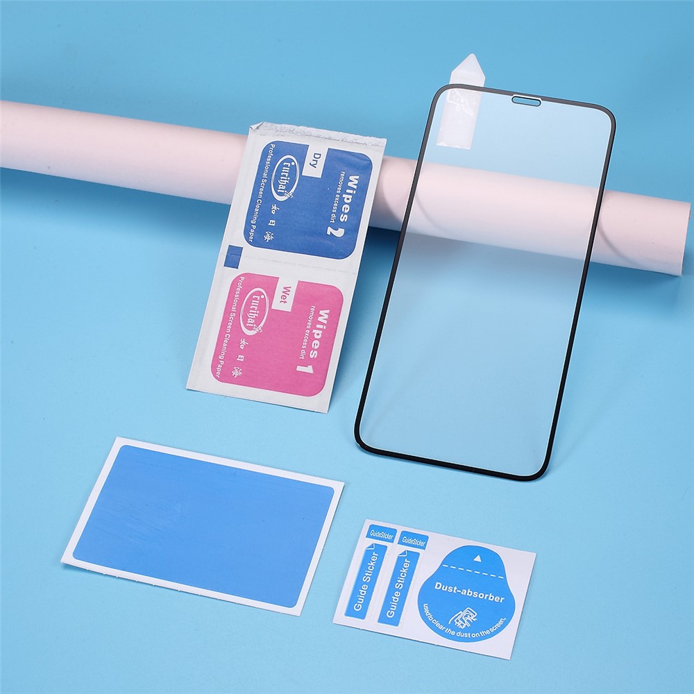 RURIHAI 0.26mm 2.5D Solid Defense Tempered Glass Screen Protector for iPhone 11 Pro Max / iPhone XS Max 6.5-inch-6