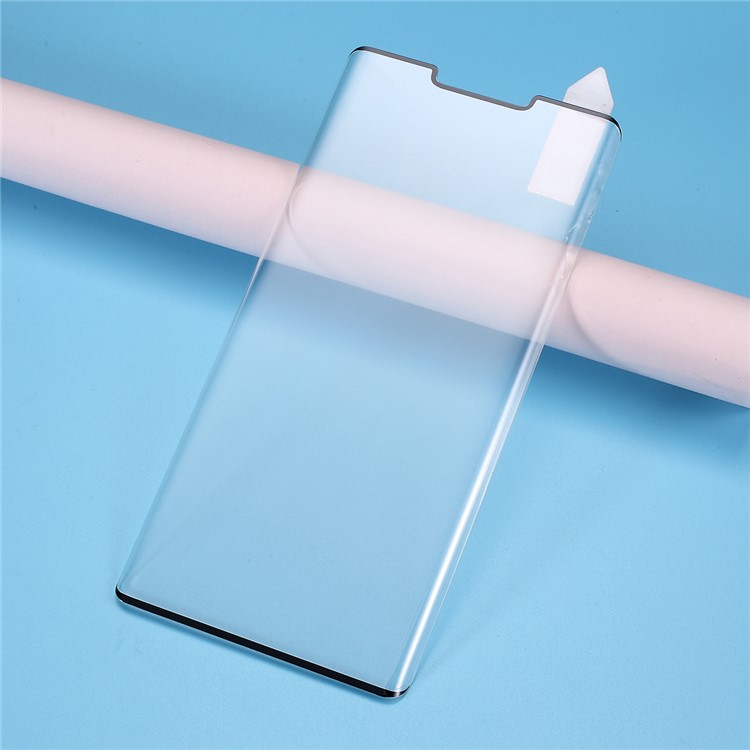 RURIHAI 3D Curvada De La Cubierta Completa De Electrochapado Templado Protector De La Pantalla De Vidrio Para Mate Huawei 30 Pro (borde Transparente)-1