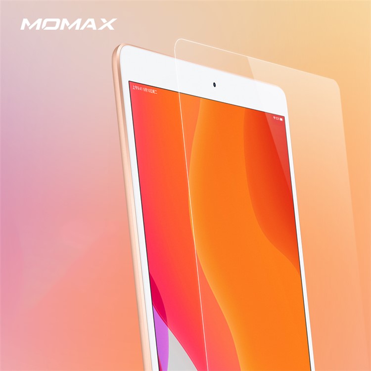 Película De La Pantalla De Cristal De MOMAX 9H 0.3mm Templado Para Ipad 10.2 (2019)-1