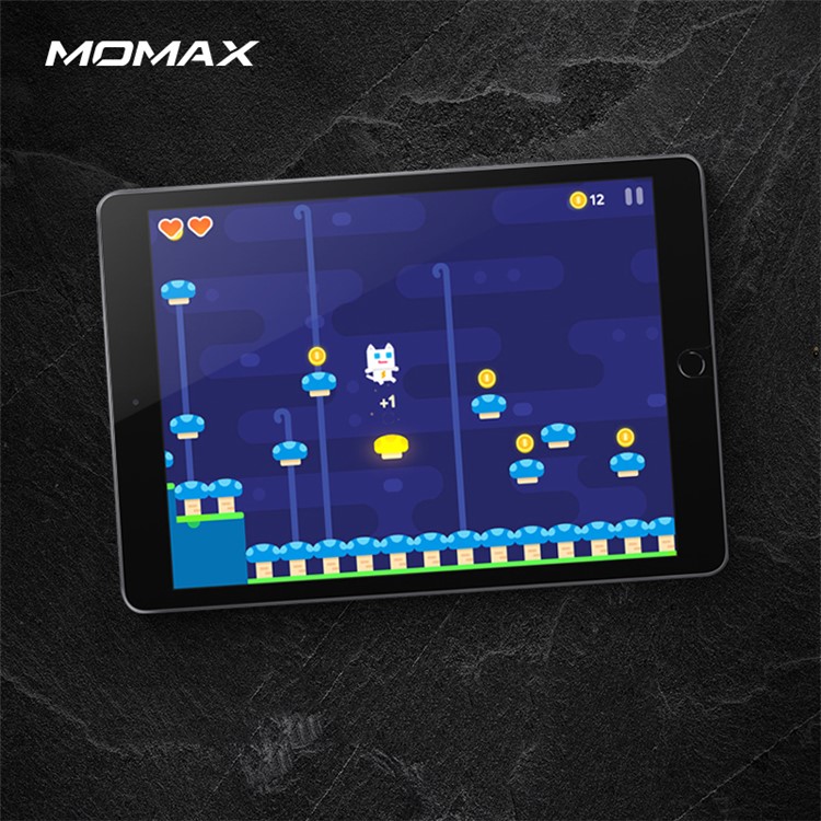 Película De La Pantalla De Cristal De MOMAX 9H 0.3mm Templado Para Ipad 10.2 (2019)-2