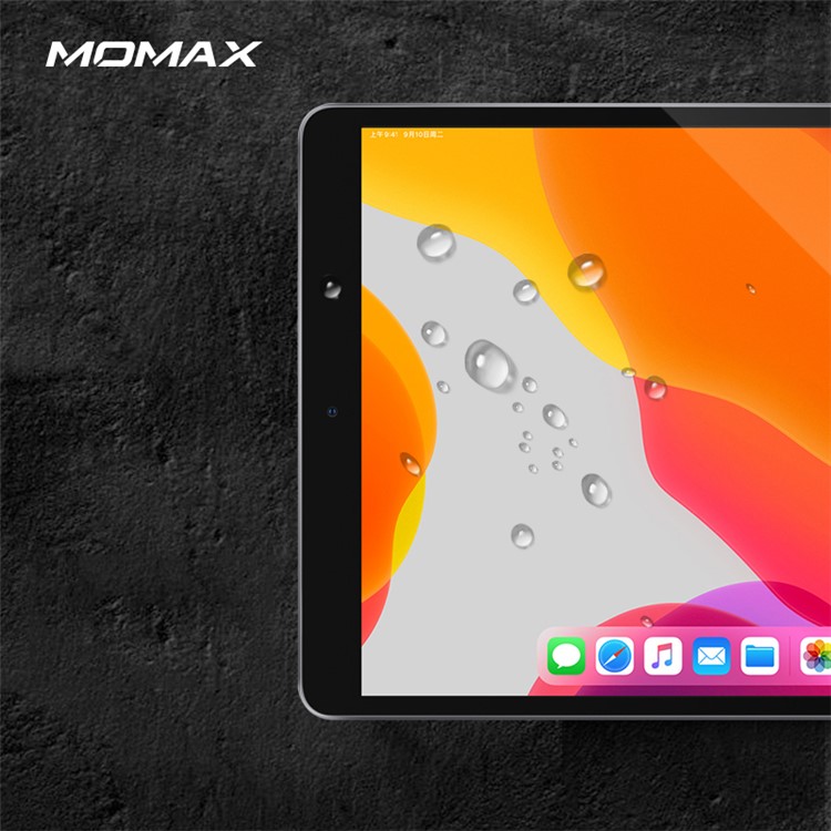 Película De La Pantalla De Cristal De MOMAX 9H 0.3mm Templado Para Ipad 10.2 (2019)-5