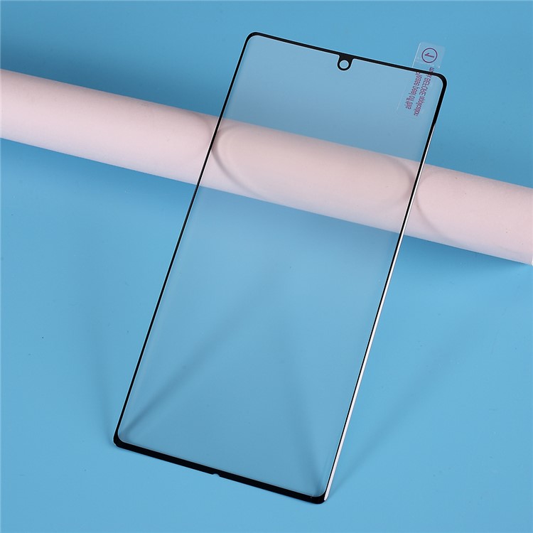 For Samsung Galaxy Note 10 Plus 5G/Note 10 Plus Curved Edge Tempered Glass Full Screen Protector Film-1