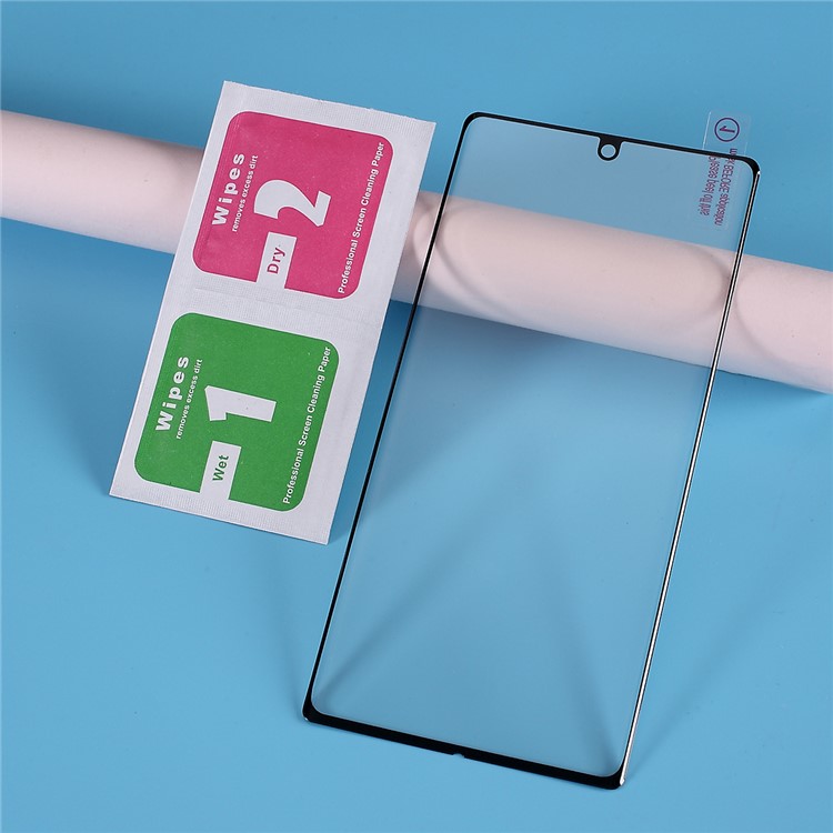 For Samsung Galaxy Note 10 5G/Note 10 Curved Edge Tempered Glass Full Screen Protector Film-6