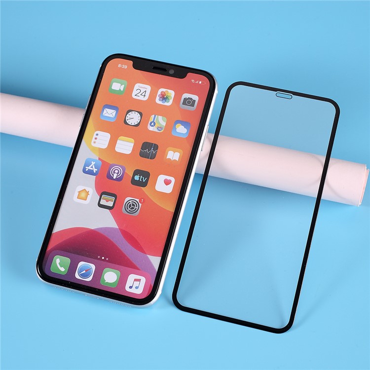 For Apple iPhone 11 6.1 inch/XR 0.15mm Curved Tempered Glass Full Screen Protector Film-1