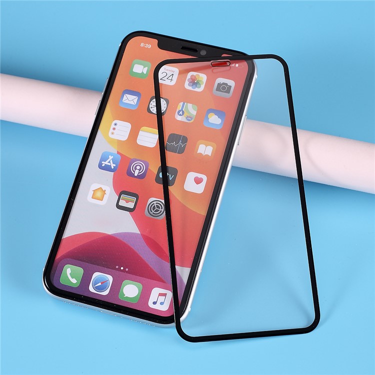 For Apple iPhone 11 6.1 inch/XR 0.15mm Curved Tempered Glass Full Screen Protector Film-8