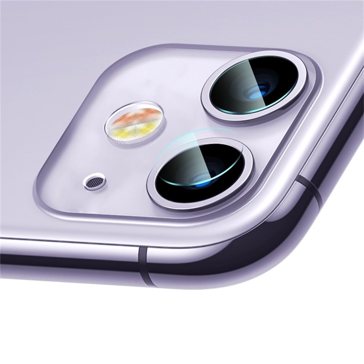 BASEUS 2Pcs/Set Gem Clear Camera Lens Films for iPhone 11 6.1 inch (2019)-1