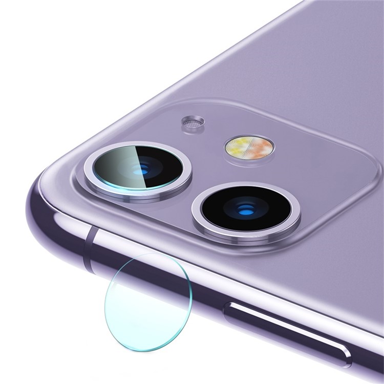 BASEUS 2Pcs/Set Gem Clear Camera Lens Films for iPhone 11 6.1 inch (2019)-2