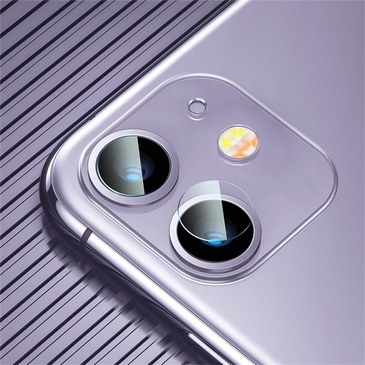 BASEUS 2Pcs/Set Gem Clear Camera Lens Films for iPhone 11 6.1 inch (2019)-3