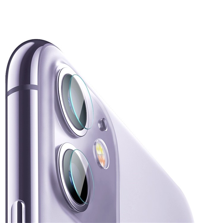 BASEUS 2Pcs/Set Gem Clear Camera Lens Films for iPhone 11 6.1 inch (2019)-6