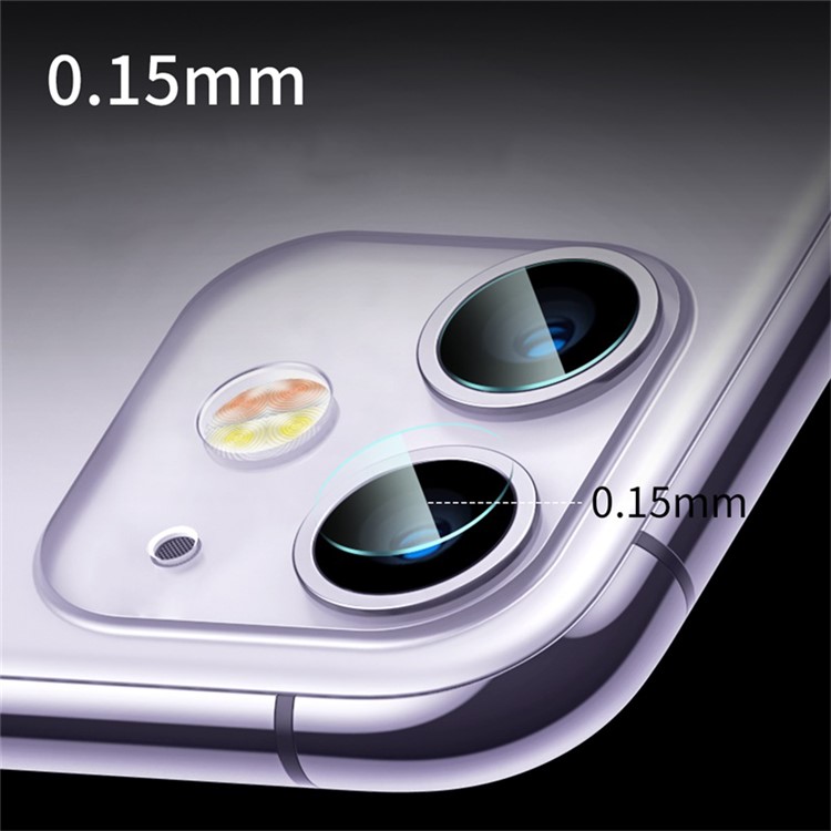 BASEUS 2Pcs/Set Gem Clear Camera Lens Films for iPhone 11 6.1 inch (2019)-7