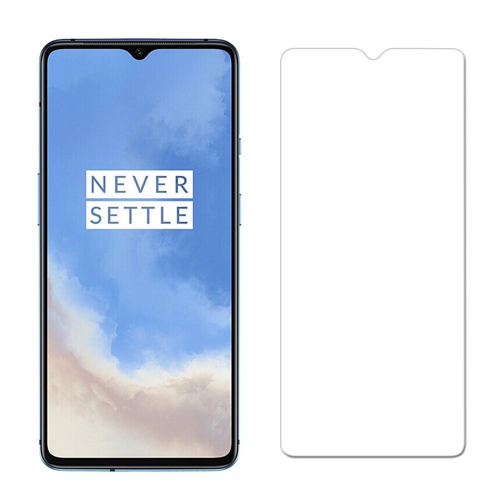 Para OnePlus 7T 2.5D Arc Edge 9H Película de Protección de Vidrio Templado Anti-explosión-7