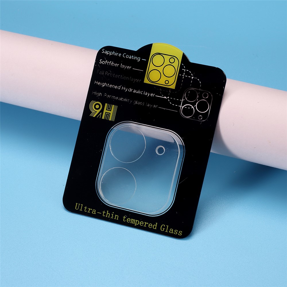 RURIHAI Plein Trempé Film Lentille De La Caméra En Verre Pour IPhone 11 6.1 Pouces-1