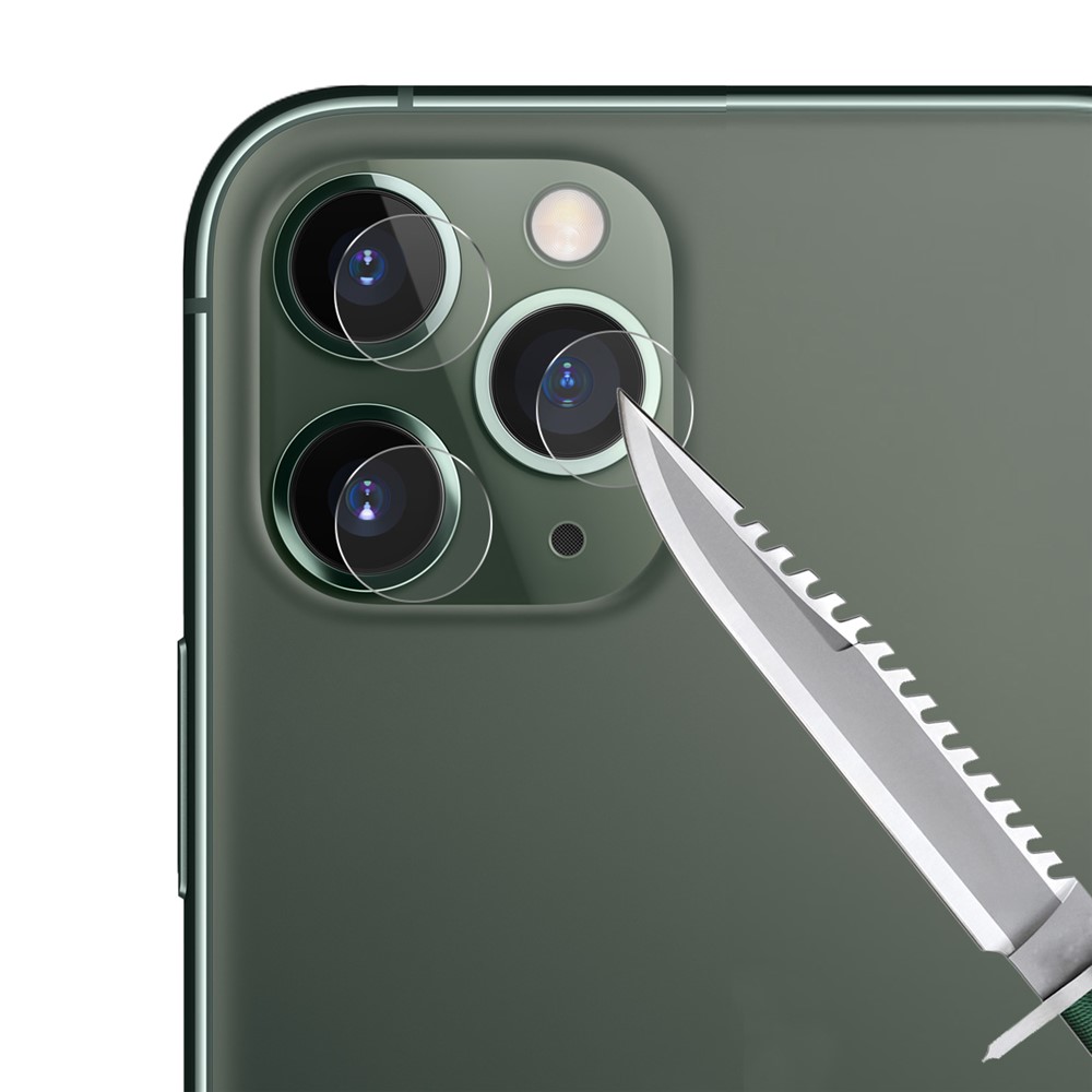 Hat Prince For Iphone 11 Pro Max/XS Max 0,26 мм 9H 2,5d Прожженная Полноэкранная Пленка + 0,2 мм 9H 2,15d - Черный