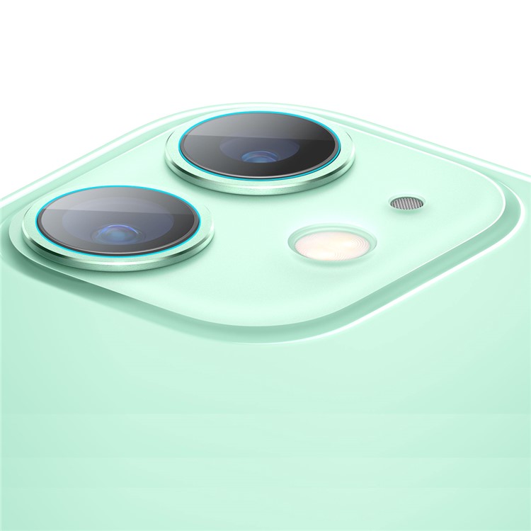 HAT PRINCE for iPhone 11/XR 0.2mm 9H 3D Curved Full Screen Film + 0.2mm 9H 2.15D Lens Protector - Black-7
