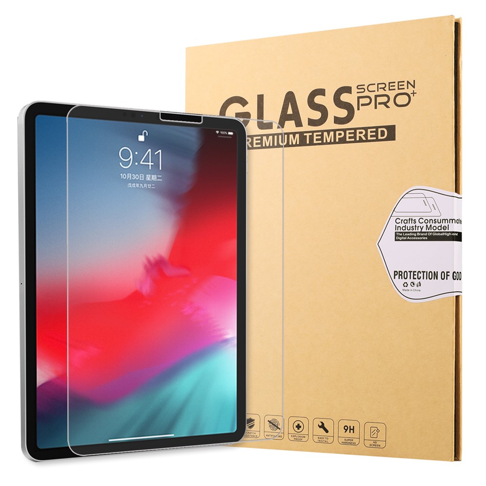 0.25mm Arc Edge 9H Full Screen Coverage Tempered Glass Guard Protective Film for iPad Pro 11 (2019)-1