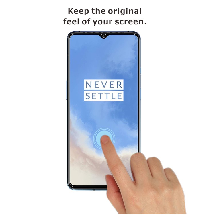 2Pcs/Set ITIETIE for OnePlus 7T Film 2.5D 9H Tempered Glass Screen Protector-4