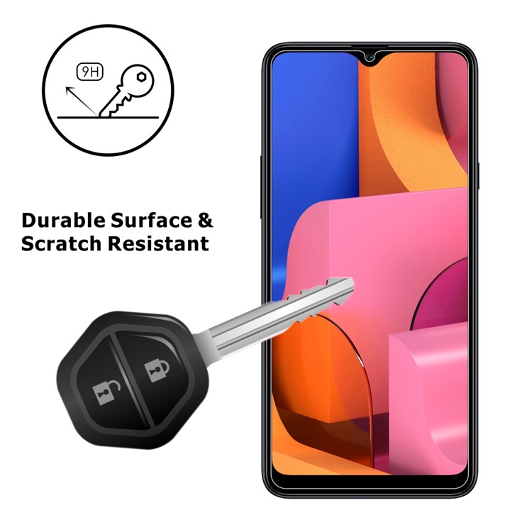 2Pcs/Set ITIETIE 2.5D 9H Tempered Glass Screen Protector for Samsung Galaxy A20s Film-3